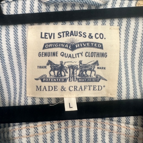 Levi's Made & Crafted Oversized Type 2 Trucker Jacket Men's Large NWT - Picture 12 of 15